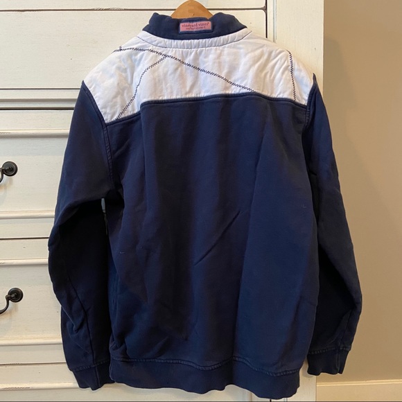 Vineyard Vines Quarter ZIP Sweatshirt.  Size Small. - Picture 8 of 11